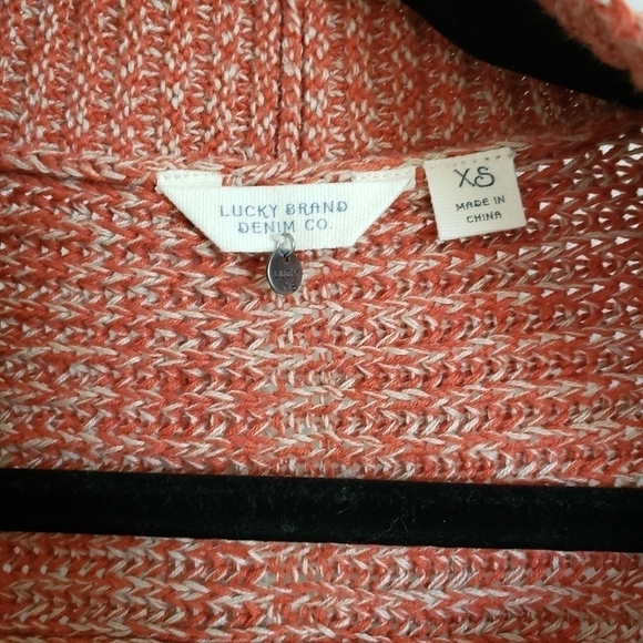 Lucky Brand quarter sleeve cardigan XS - Picture 2 of 3